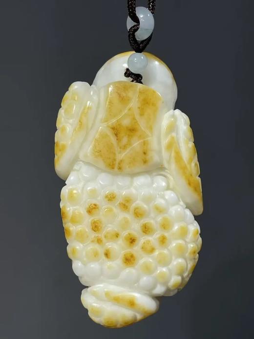 和田金沁白玉雕金蟾把玩件，顺丰包邮 商品图14