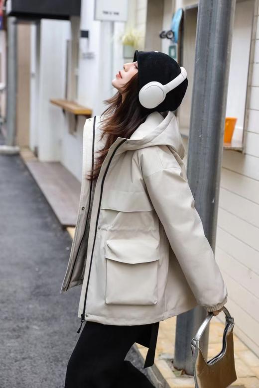 限量牛货出口澳洲单黑武士冲锋衣90白鸭绒羽绒服 商品图0