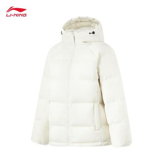 李宁女子冬季80鸭绒羽绒服外套AYMU108-1 商品图0