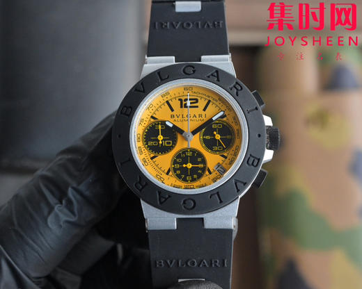 宝格丽Aluminium系列 以"铝+橡胶"的创新材质组合重新定义奢华运动 男士腕表 表径40mm 商品图0