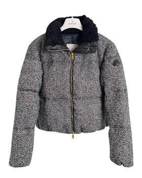 女款Brezesse毛呢短款羽绒服018