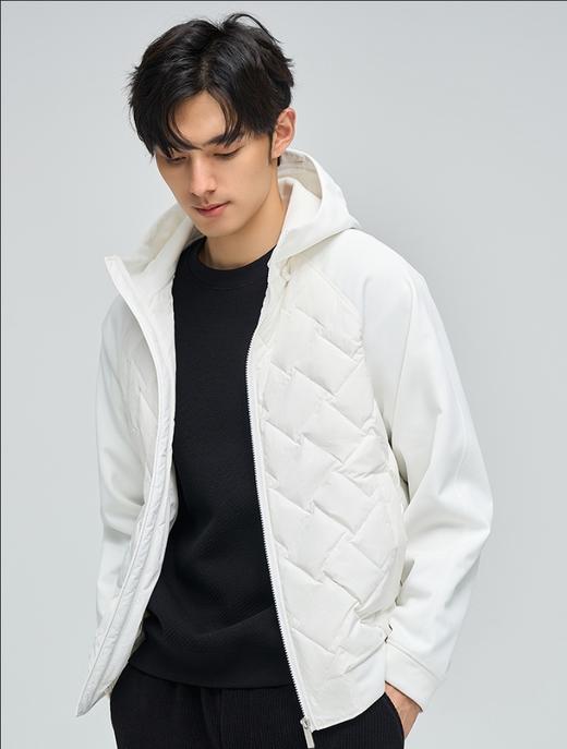 贝纳川冬季连帽轻薄鹅绒服EGP405678 商品图3