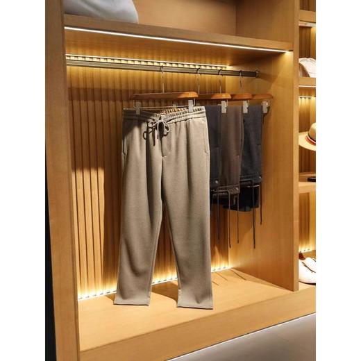 【醋酸羊毛休闲裤】Z系意式！厚实秋冬男士商务休闲高级控价 商品图2