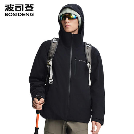 波司登25秋季新款男短款叠变冲锋衣鹅绒服B250331313 商品图0