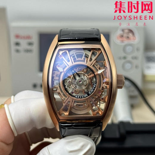 法兰克穆勒『新表』法穆兰 隆重推出Curvex CX 中置陀飞轮镂空 改装定制款 男士腕表 商品图0
