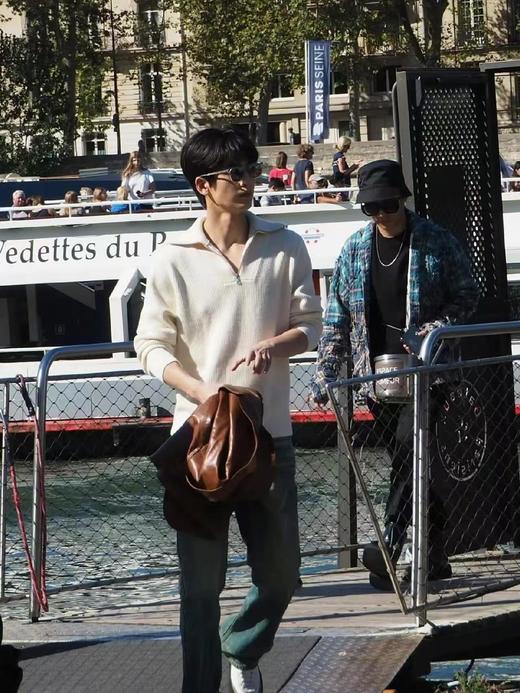 鼎奢成衣LP老钱风半拉羊毛衫桑蚕丝莱赛尔毛衣 商品图9