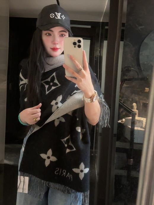 驴家渐变羊绒围巾（下单送原装手提袋） 商品图1