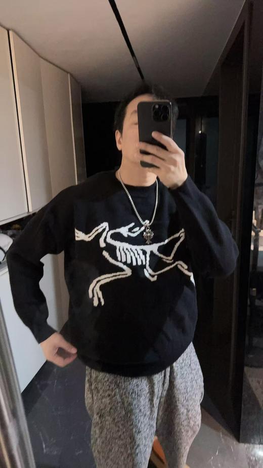 鸟家重磅秋冬款加厚圆领套头卫衣 商品图2