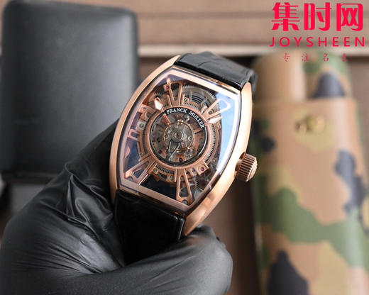 法兰克穆勒『新表』法穆兰 隆重推出Curvex CX 中置陀飞轮镂空 改装定制款 男士腕表 商品图2