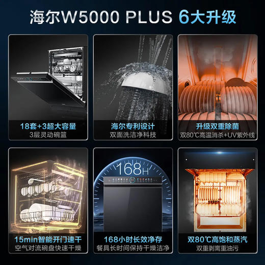 海尔（Haier）洗碗机 EYBW18566JHU1 商品图8