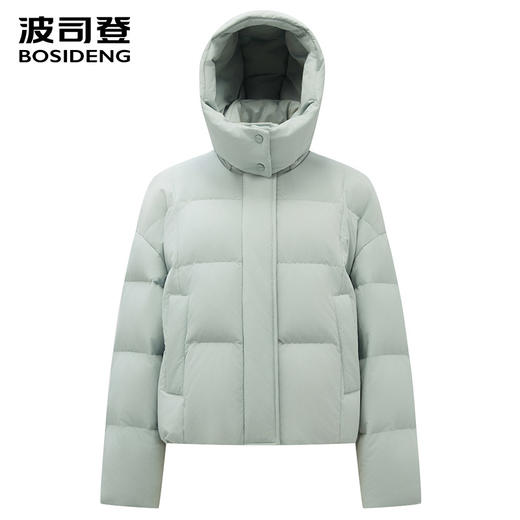 波司登短款羽绒服女2025新款秋冬季可拆卸帽B250245254 商品图1