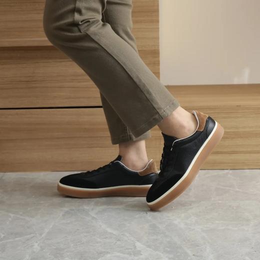 【zf1-5512】男士牛皮商务休闲低帮鞋！！ 商品图0