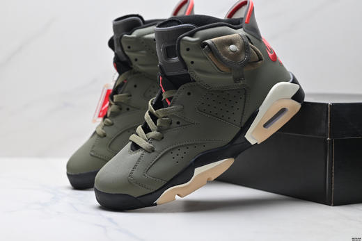 耐克乔丹Air Jordan 6经典复古中帮篮球鞋384664-002男鞋 商品图7