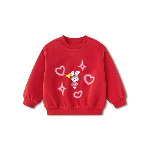 【balaOne】巴拉巴拉童装儿童卫衣男童女童春装2025新款印花上衣 商品图4