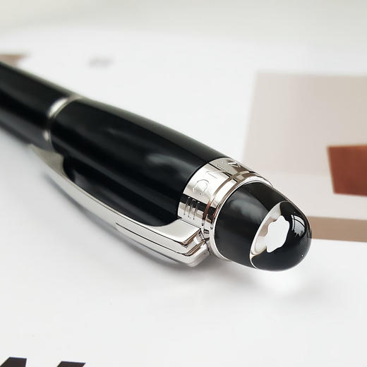 【闲置未使用】Montblanc万宝龙25600黑色镀铂金星际行者钢笔 M尖 260224TH24 商品图4