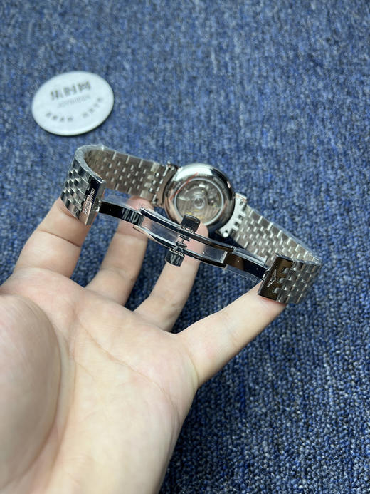 【新款大号40mm】浪琴博雅系列 黑盘钻面 男士腕表
机芯：进口西铁城 商品图7