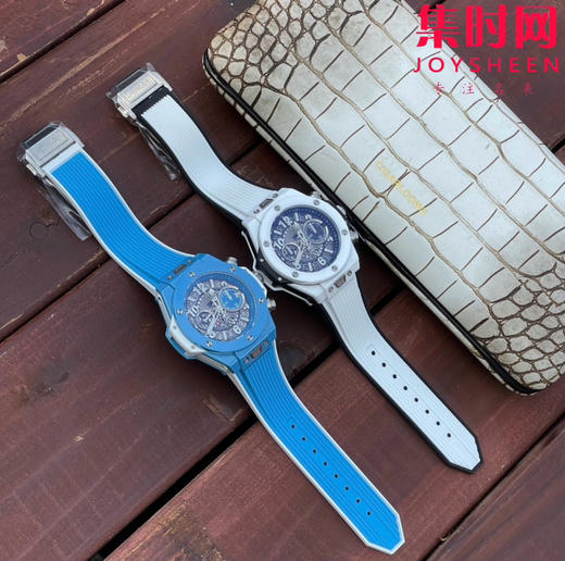 彩色陶瓷壳 男士石英腕表 商品图8