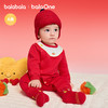 【balaOne】巴拉巴拉童装宝宝内着连体衣2025新款年服喜庆可爱萌 商品缩略图2