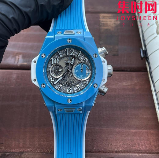 彩色陶瓷壳 男士石英腕表 商品图4