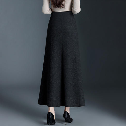 时尚通勤鱼尾裙简约风长款，高腰半身裙显瘦时尚包臀裙MYX-JY-25862-L 商品图3
