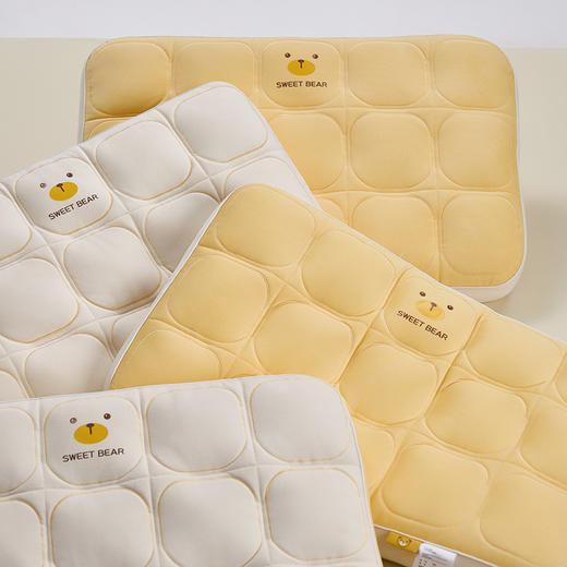 自然醒小熊豆乳面包枕乳胶片定型枕头XK 商品图10