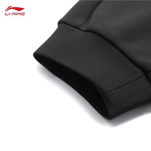 李宁男子冬季加绒保暖束脚收口运动裤AKLU557-1 商品图2