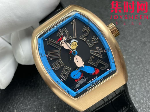 ABF法兰克穆勒 法穆兰 新款Vanguard系列 V45游艇系列"大力水手"男士腕表 商品图1