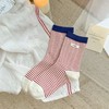 分镜头秋冬新款袜子女中筒条纹日系ins潮流休闲棉袜（不单卖，3双起售） 商品缩略图4