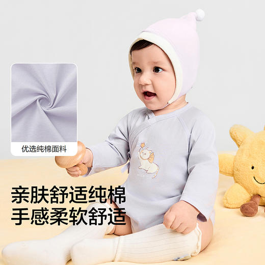 【balaOne】巴拉巴拉童装宝宝内着三角衣2025新款春装两件装甜美 商品图3