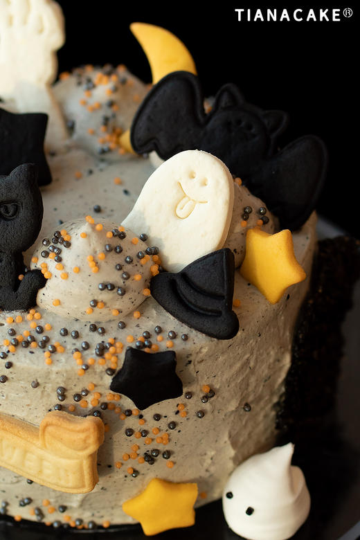 🎃黑喵魔法咒语🪄(五寸黑芝麻蛋糕） 商品图3