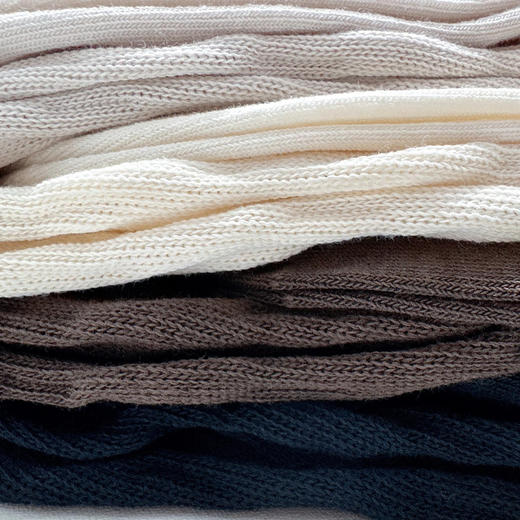 【任选2件立减20元】袜尖尖 四季款女士堆堆长袜 四双装 赛络纺长绒棉，触感顺滑舒爽；A类标准7A抗jun，舒适耐穿不勒脚 商品图8