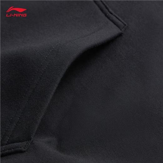 李宁男子加绒套头卫衣AWDU673-3 商品图3
