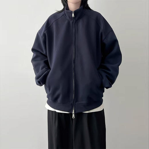 裁缝学苑AQ560美式复古开衫卫衣纸样外套女装宽松立领拉链上衣服装打板 商品图1