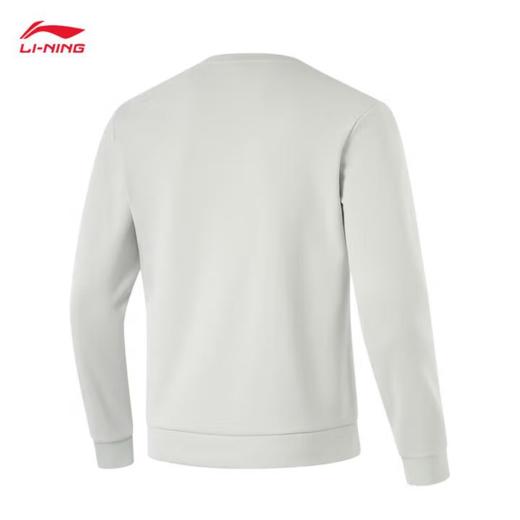 李宁男子冬季加绒套头卫衣AWDU567-6 商品图3