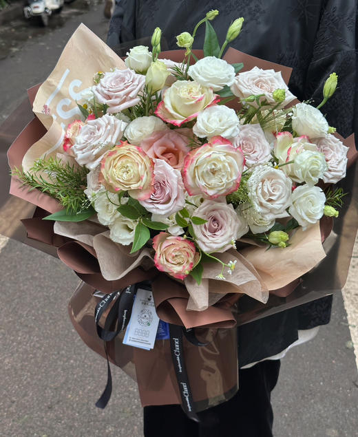 半开放式 插花泥花束 商品图0