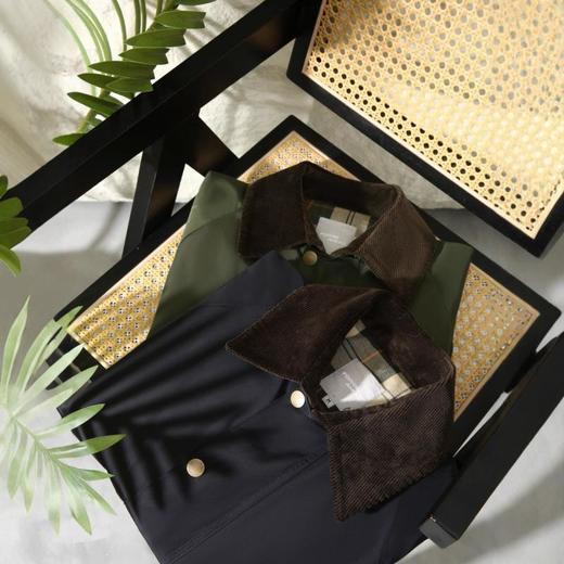 【短款无蜡夹克外套】 春秋正反双面穿面料挺括无蜡宽松版型  商品图2