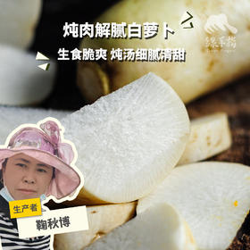 生态白萝卜（吉林，申通或中通） | 合作生产 *   Ecological white radish| Partner Production