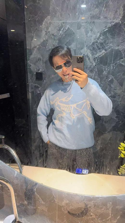 鸟家重磅秋冬款加厚圆领套头卫衣 商品图4