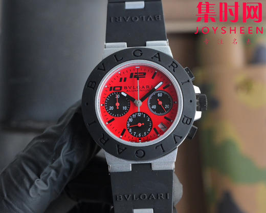 宝格丽Aluminium系列 以"铝+橡胶"的创新材质组合重新定义奢华运动 男士腕表 表径40mm 商品图8