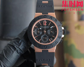 宝格丽Aluminium系列 以"铝+橡胶"的创新材质组合重新定义奢华运动 男士腕表 表径40mm