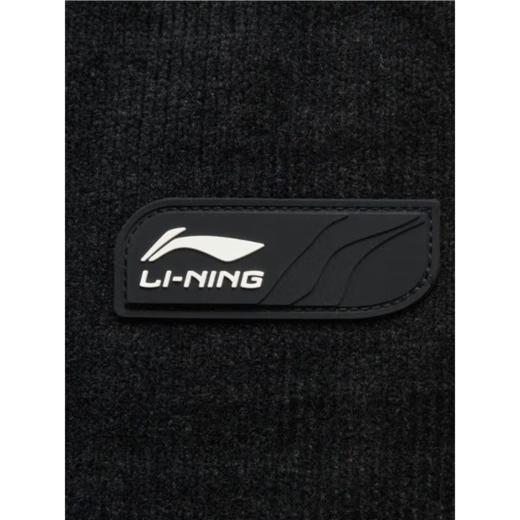 李宁女子冬季加绒直筒针织运动裤AKLU842-2 商品图3