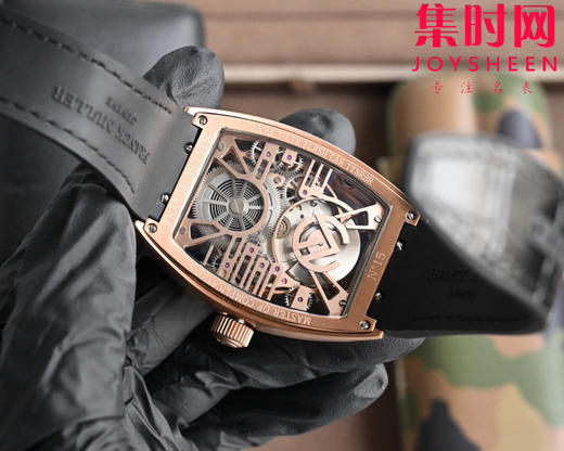 法兰克穆勒『新表』法穆兰 隆重推出Curvex CX 中置陀飞轮镂空 改装定制款 男士腕表 商品图6