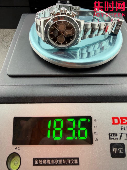 劳力士宇宙计型m126509 VS迪通拿4131配重版 VS配重版 深水泥灰钢带 深灰钢迪 新款包边迪通拿 丹东4131一体机 男士腕表 表径40mm 商品图8