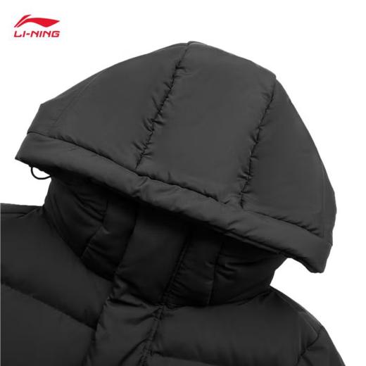 李宁男子冬季长款羽绒服外套AYMU095-1 商品图3