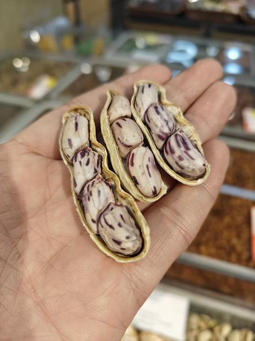 云南七彩熟花生  颗粒饱满大粒 香酥脆~壳薄易剥 商品图4
