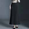 时尚通勤鱼尾裙简约风长款，高腰半身裙显瘦时尚包臀裙MYX-JY-25862-L 商品缩略图0