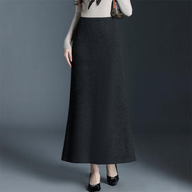 时尚通勤鱼尾裙简约风长款，高腰半身裙显瘦时尚包臀裙MYX-JY-25862-L