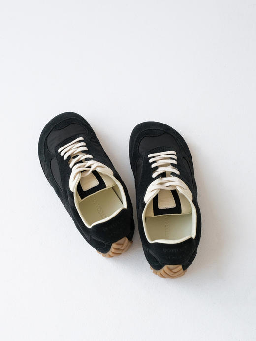 葆蝶家Orbit小牛 闪亮圆头系带薄底鞋低 生活休闲鞋（DBG） 商品图5