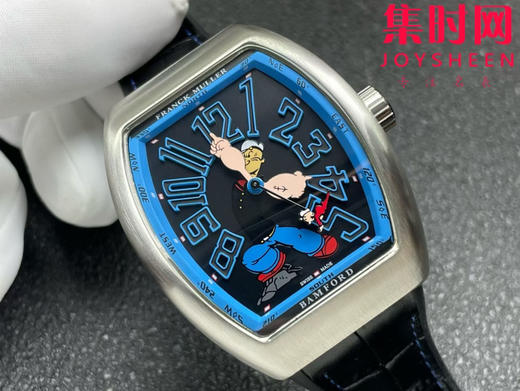 ABF法兰克穆勒 法穆兰 新款Vanguard系列 V45游艇系列"大力水手"男士腕表 商品图1