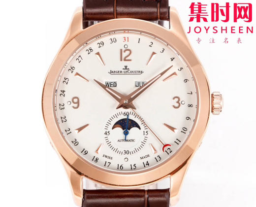 心诚所致，震撼推出 精细美学代表之作—— 5C积家大师系列1558420 男士腕表 6点位真小秒 商品图1